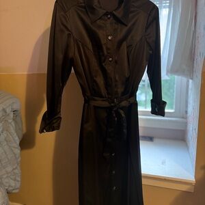 Connected Apparel Black Long Sleeve Dress